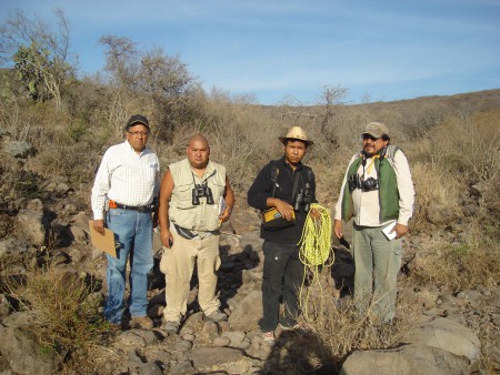 Compartiendo el campo con los Biologos del futuro inmediato